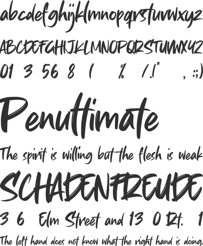 Backflipss font preview