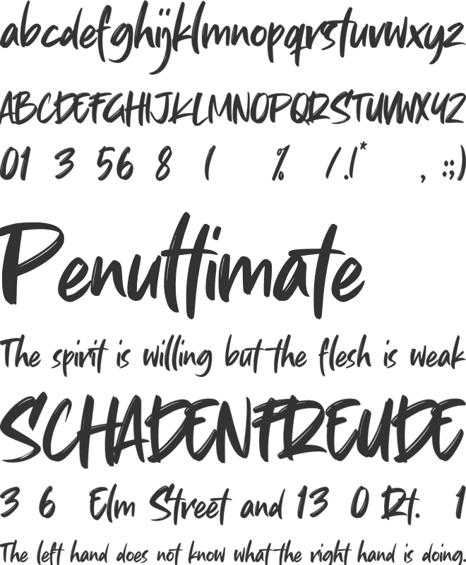 Backflipss font preview