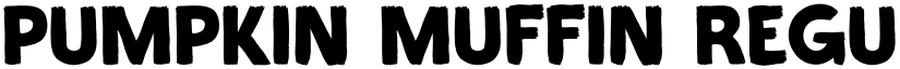 Pumpkin Muffin Regular font