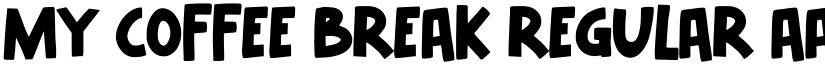 My Coffee Break Regular font