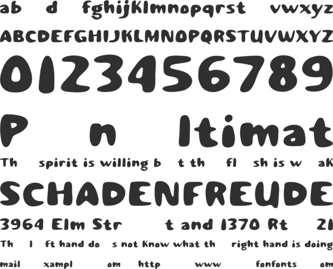 Groovy Daisy font preview