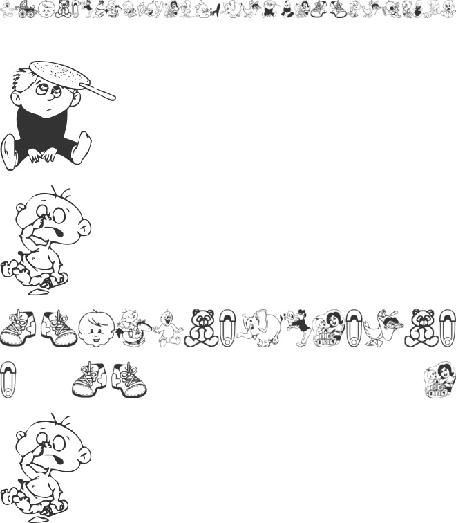 Baby CSP font preview