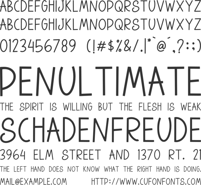 Farmhouse Market Sans font preview