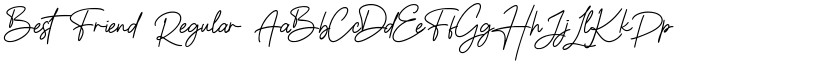 Best Friend Regular font