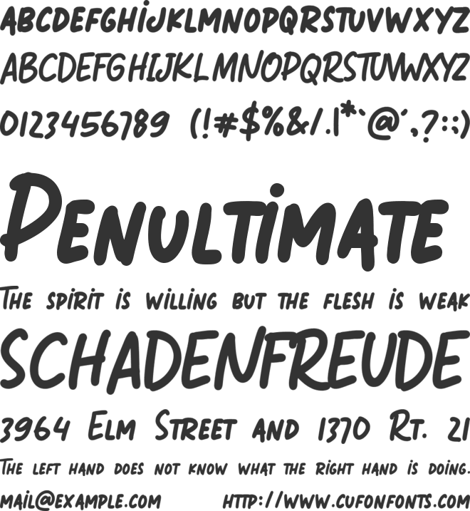 ChRisTmAs KiTcHeN font preview