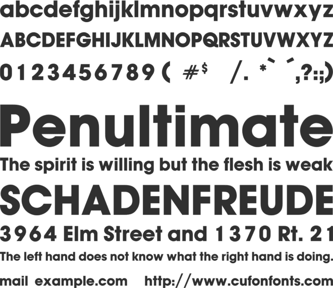 discovercardt.s. countdown. font preview