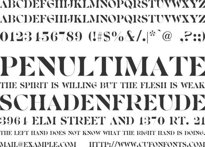 Wrangler V2 font preview