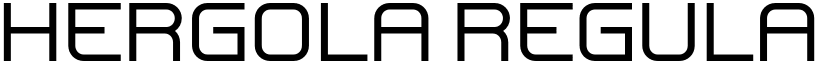 Hergola font download