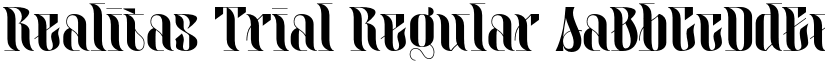 Realitas Trial font download