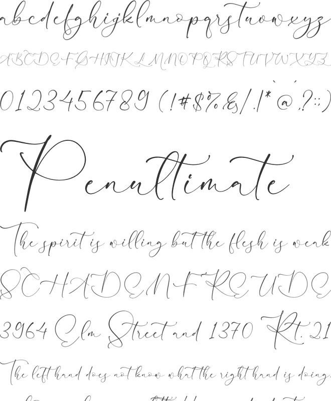 Magistica Herimattos font preview
