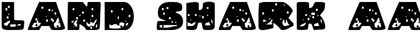 Land Shark font