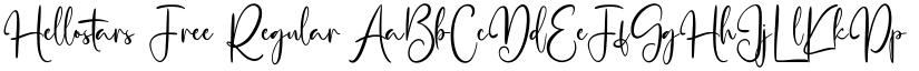 Hellostars Free font download
