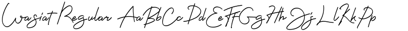 Wasiat font download