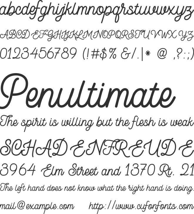 Brittanic London font preview