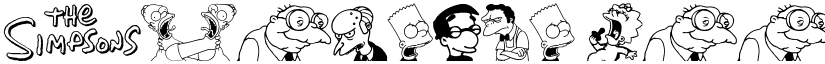 Simpsons Mmmm...Font font