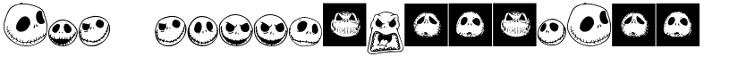 Jack Skellingtonbats font