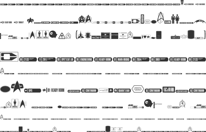 DingTrek font preview