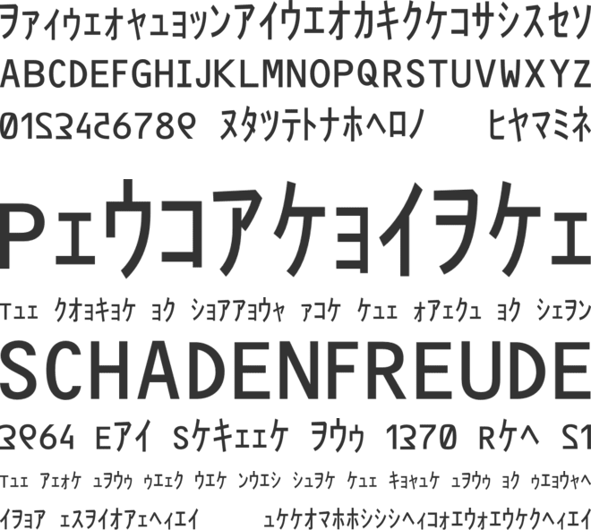 Matrix Code NFI font preview