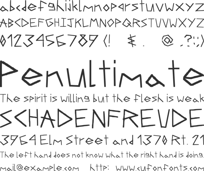 Restless-Revolt font preview