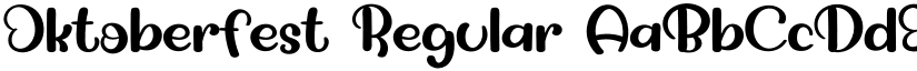 Oktoberfest Regular font