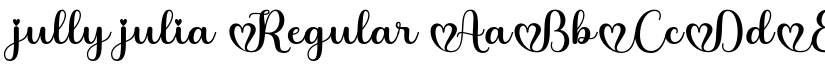 jully julia font download