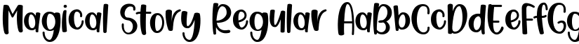 Magical Story Regular font