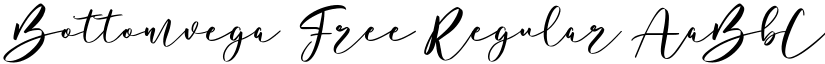Bottomvega Free Regular font