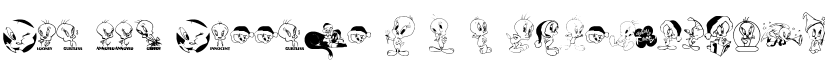 Totally Tweetie font