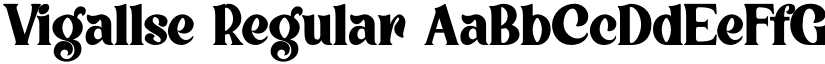 Vigallse Regular font