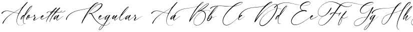 Adoretta font download