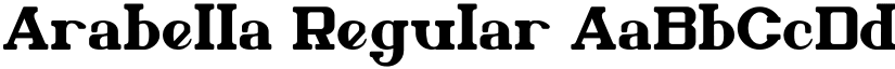 Arabella Regular font