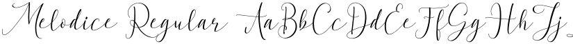 Melodice font download