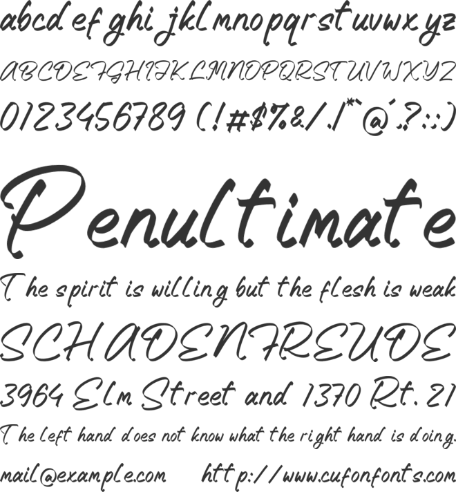 Black Stoyem font preview