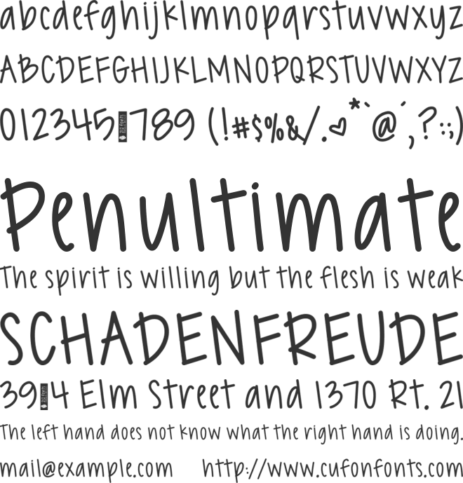 212 Rose Quartz PERSONALUSE font preview