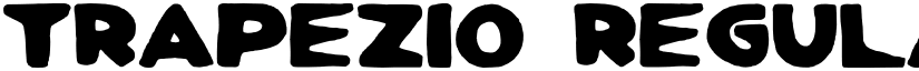 Trapezio Regular font
