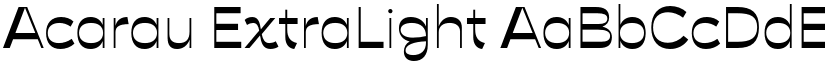 Acarau font download