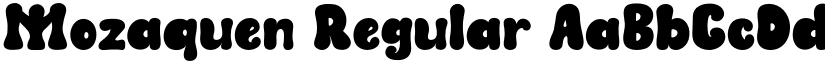Mozaquen font download