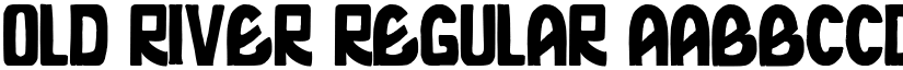 Old River Regular font