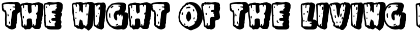 The Night of The Living Indepes Regular font
