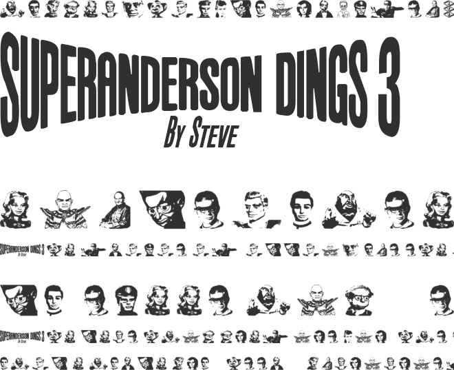 Anderson Dings 3 font preview