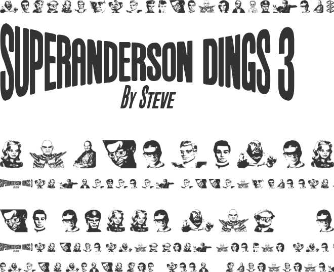 Anderson Dings 3 font preview