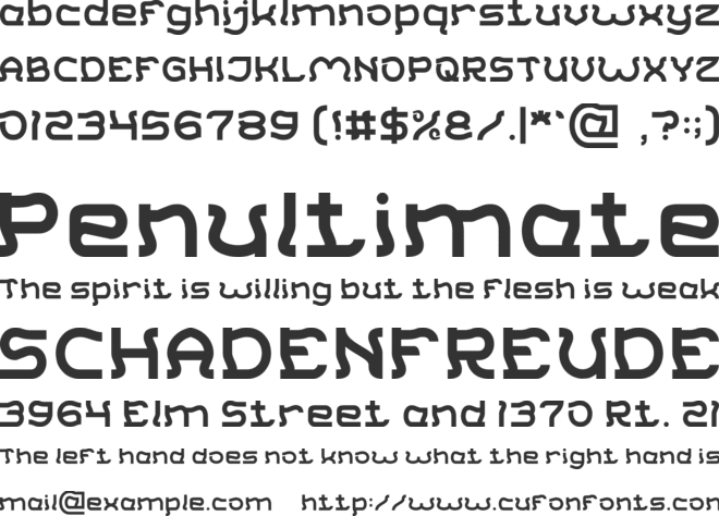 Romantic Quotes font preview