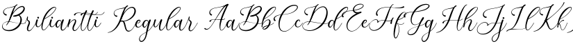 Briliantti font download