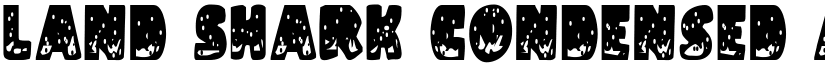 Land Shark Condensed font