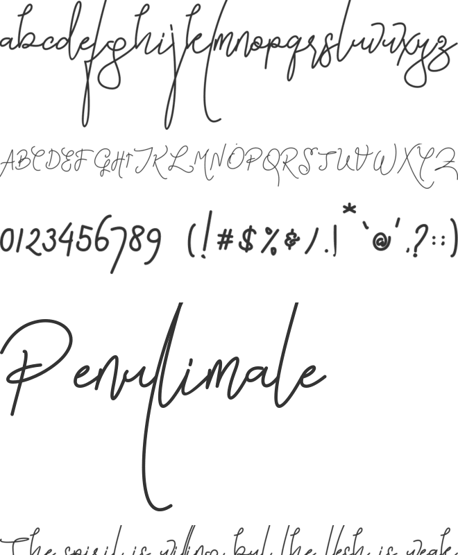 aurellie font preview