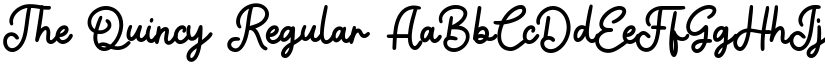 The Quincy font download