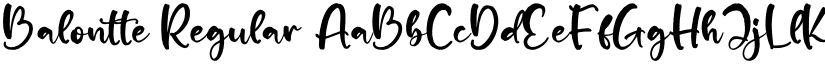 Balontte font download