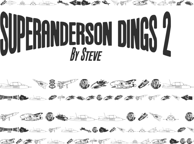 Anderson Dings 2 font preview