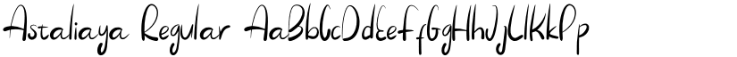Astaliaya font download