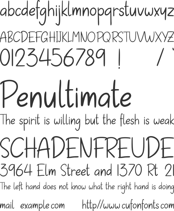 Delmonte font preview